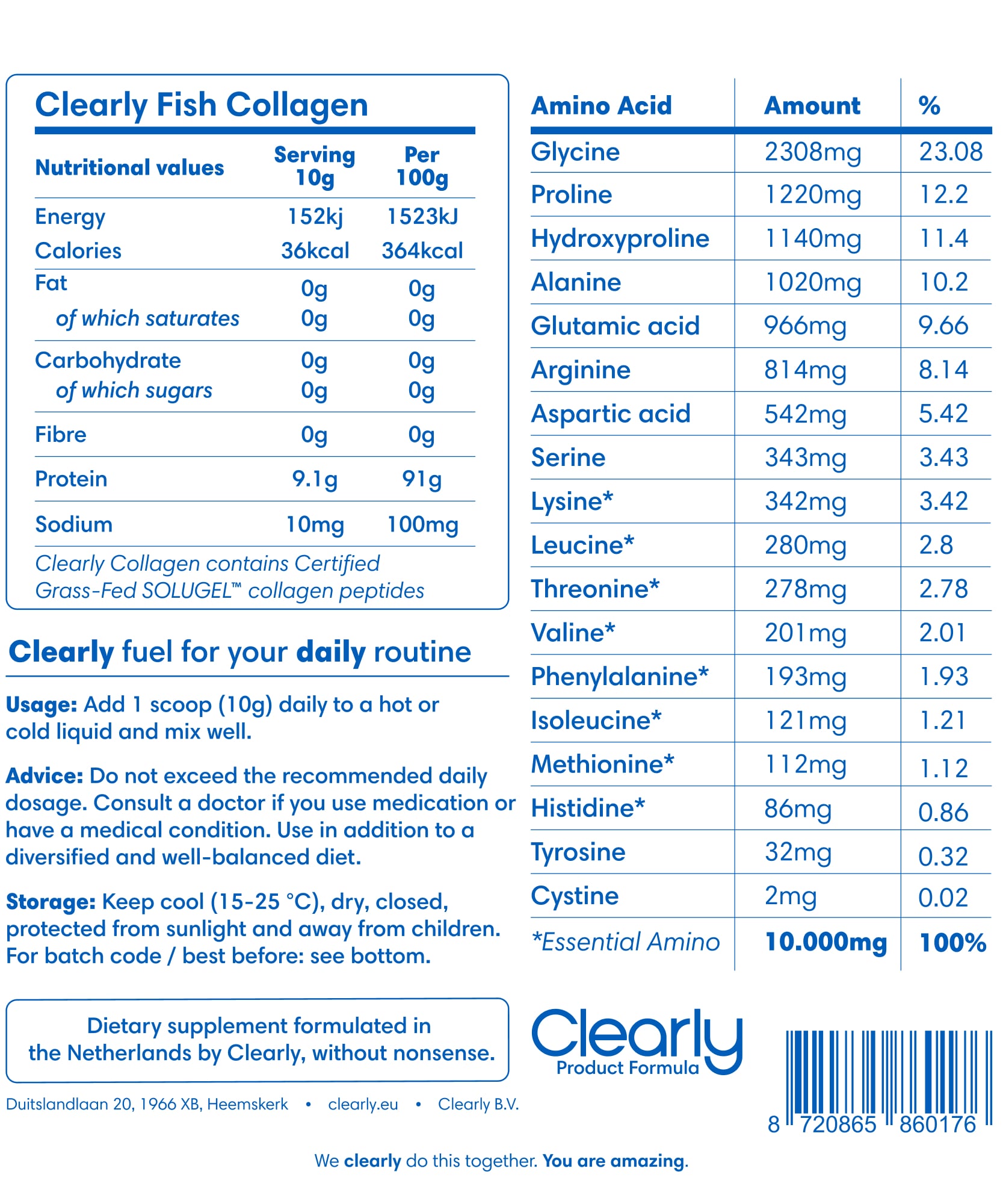 Clearly - Fish Collagen