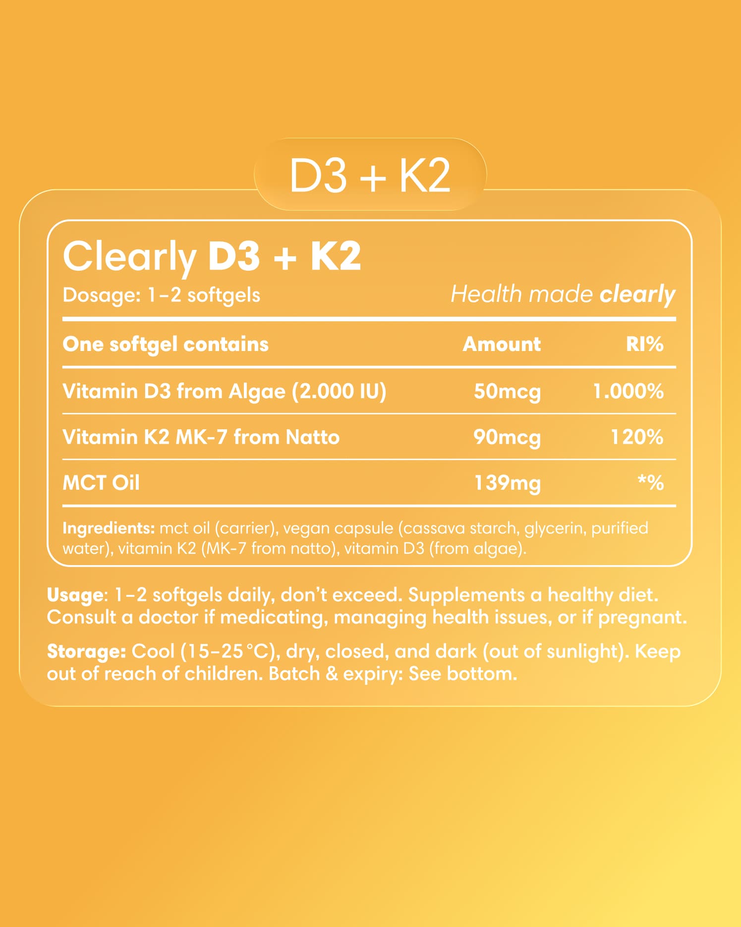 D3 + K2