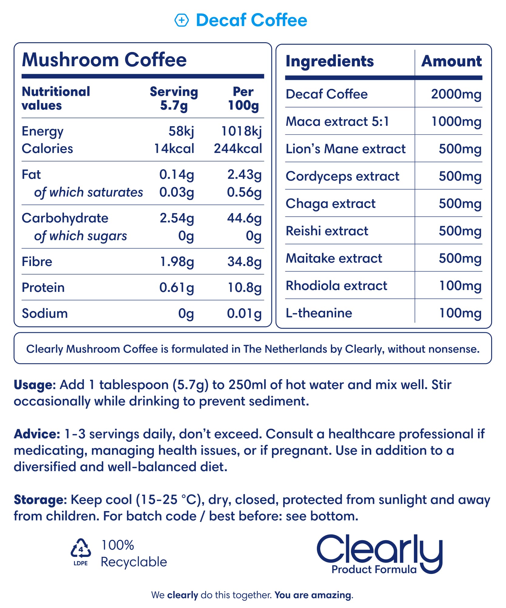  Clearly - Not Coffee